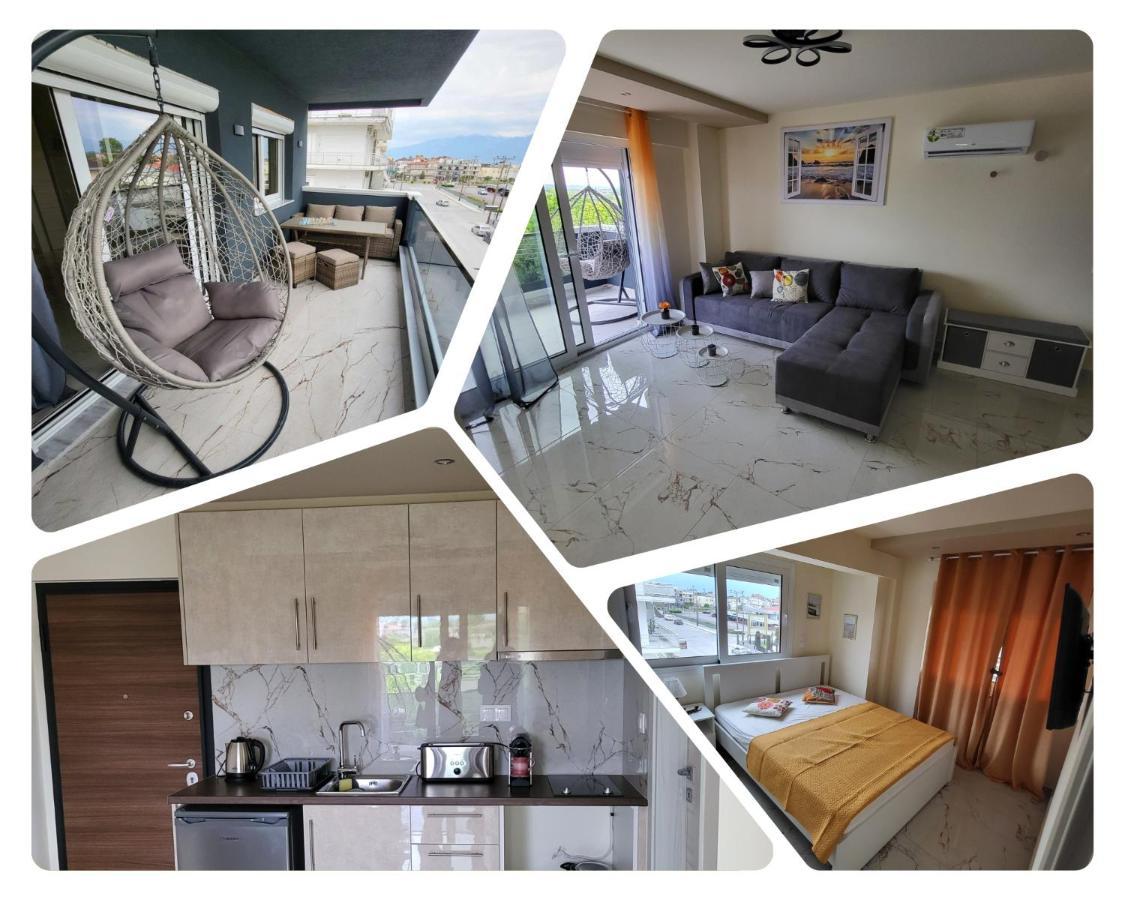 Luksuzni Apartman Harmonija Paralija Paralia Katerinis Bagian luar foto