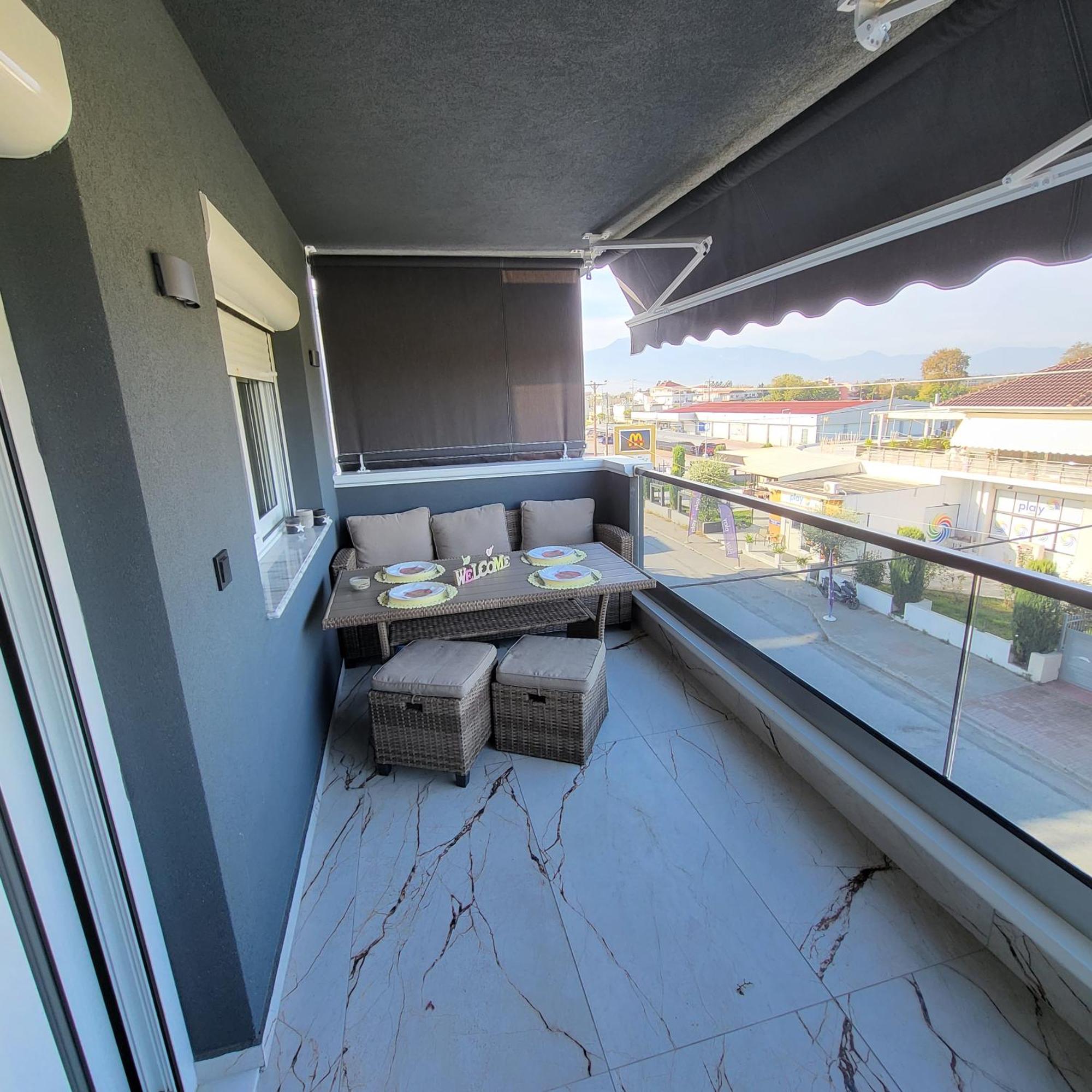 Luksuzni Apartman Harmonija Paralija Paralia Katerinis Bagian luar foto